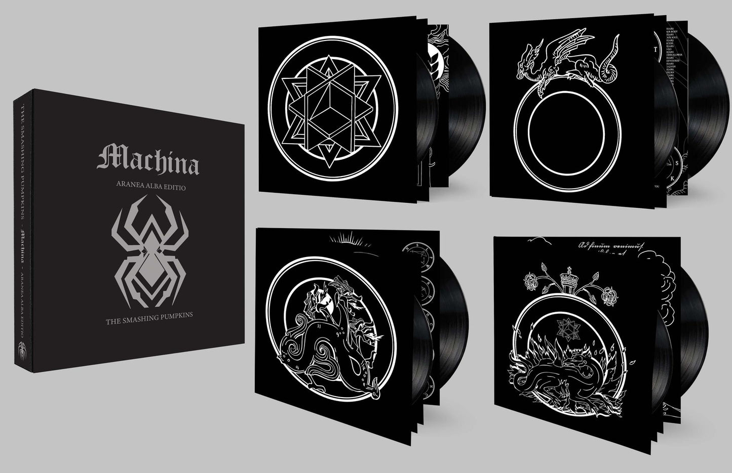The Smashing Pumpkins - MACHINA - ARANEA ALBA EDITION Box Set (Black Vinyl)