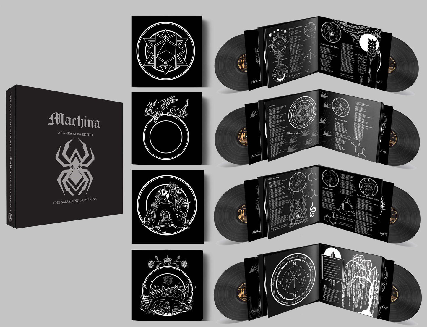 The Smashing Pumpkins - MACHINA - ARANEA ALBA EDITION Box Set (Black Vinyl)
