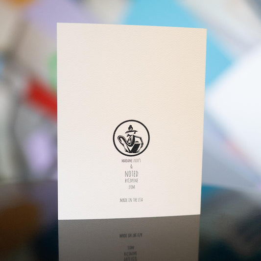 ZuZu's X Colette Holiday Card 22 "Tea Cup"