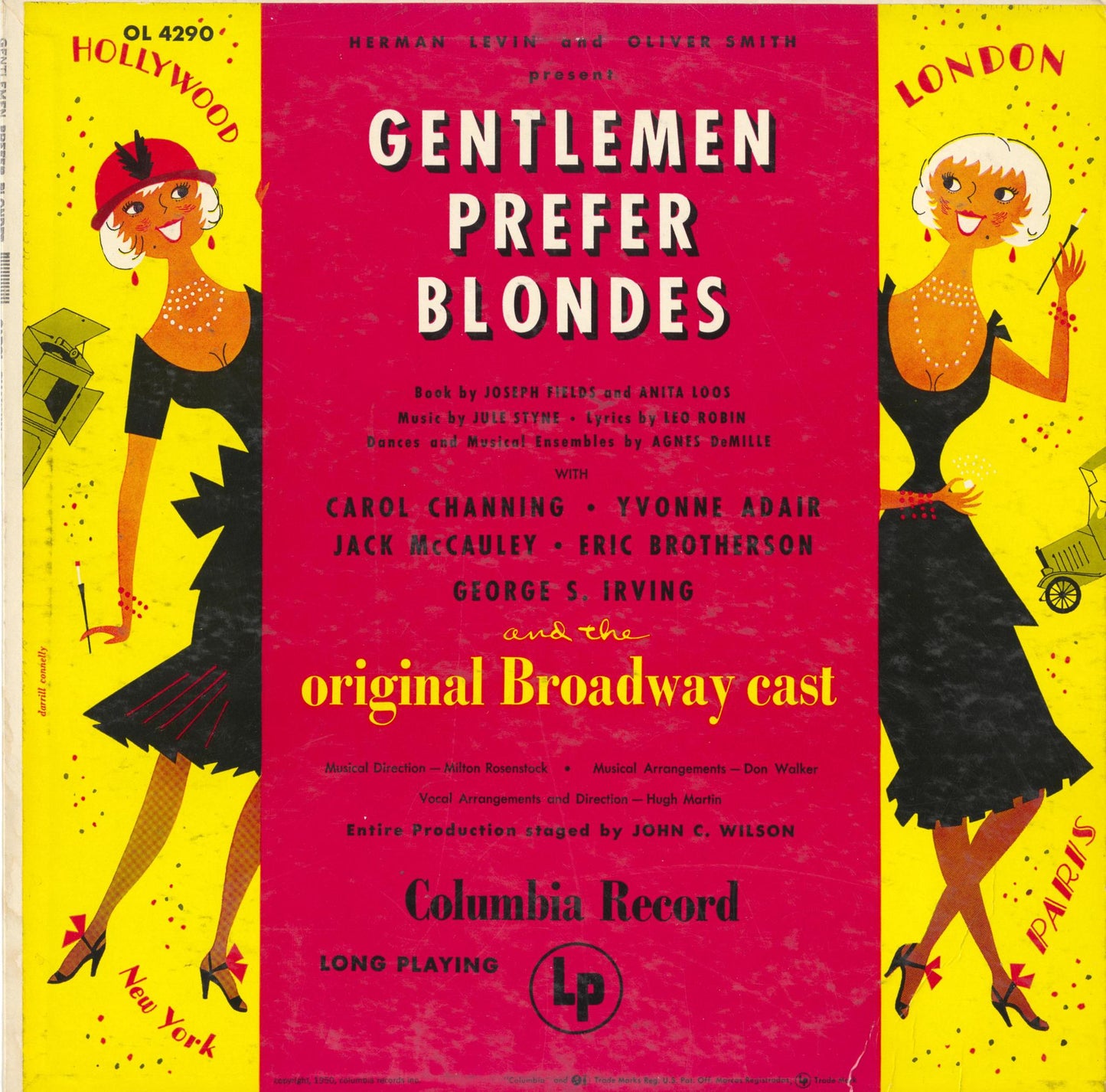 Herman Levin and Oliver Smith present Gentlemen Prefer Blondes