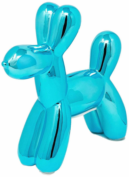 Blue Mini Ceramic Dog Piggy Bank