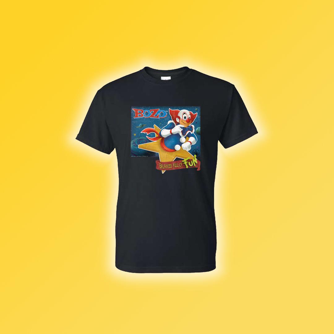 Youth/Kids Galaxy Bozo The Clown T-Shirt (Preorder)