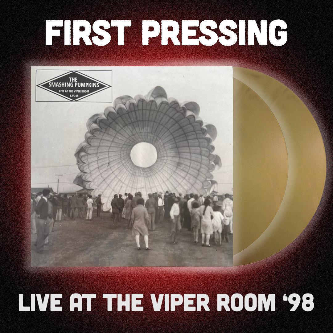 First Pressing on Gold Vinyl-The Smashing Pumpkins-Live at the Viper Room 1.15.98