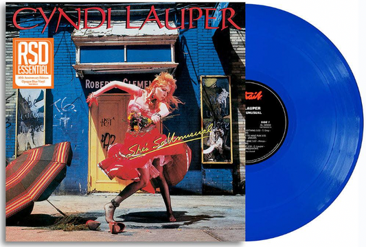 Cyndi Lauper / She's So Unusual Opaque Blue