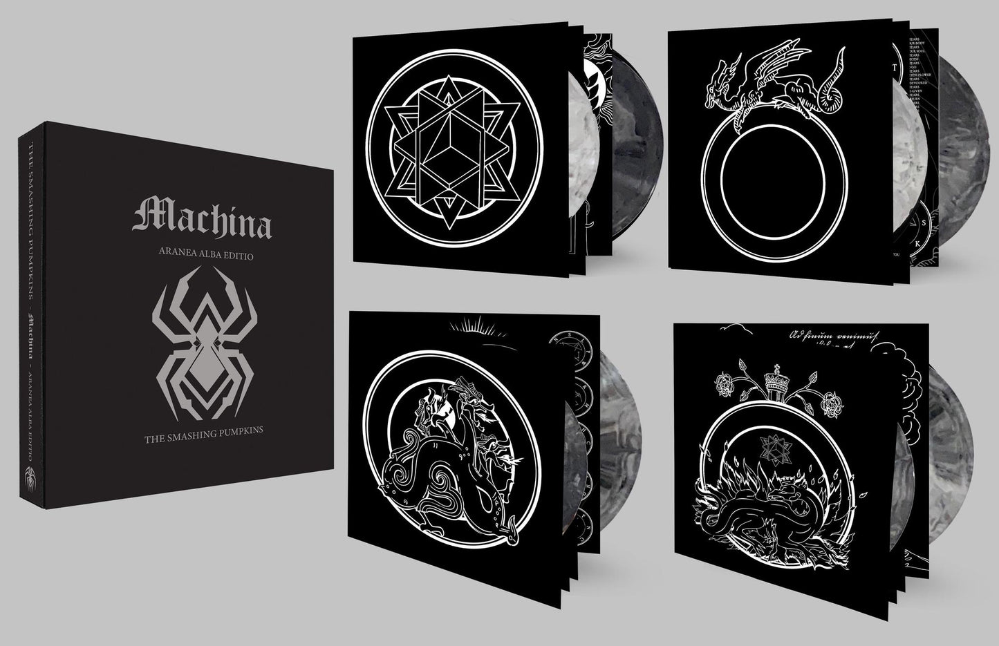 Preorder: AUTOGRAPHED - The Smashing Pumpkins - MACHINA - ARANEA ALBA EDITIO Limited Edition Deluxe Box Set