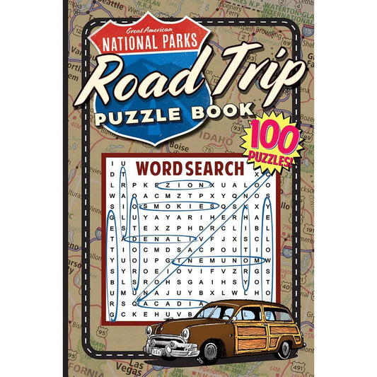 National Parks Road Trip Puzzle Book