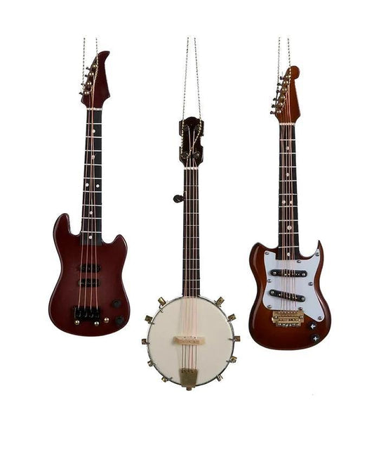 6" Guitar/Banjo Ornaments