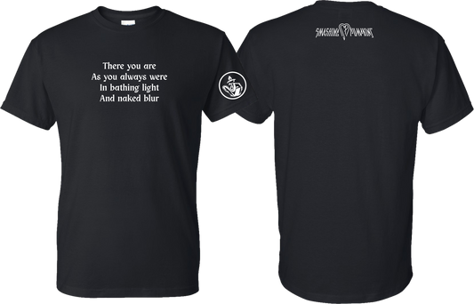 There you are As you always were In bathing light And naked blur Short Sleeve Tee