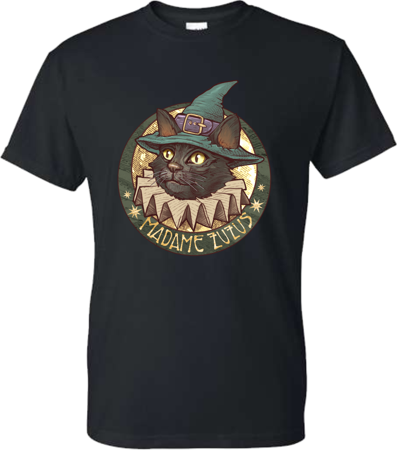 Witch Cat - Short Sleeve Shirt