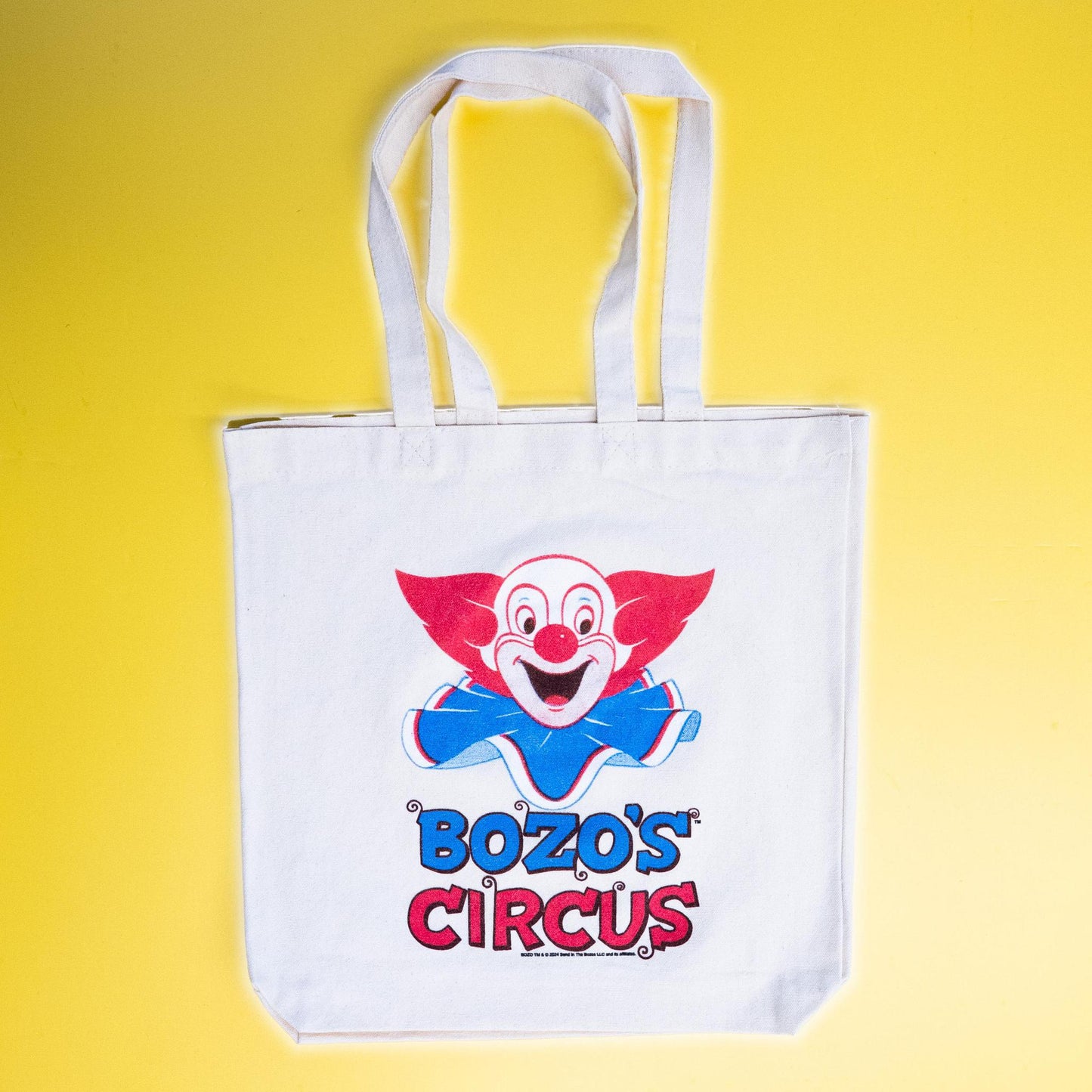 Bozo The Clown Retro Tote Bag (Preorder)