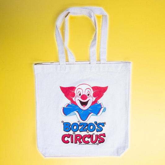 Bozo The Clown Retro Tote Bag (Preorder)