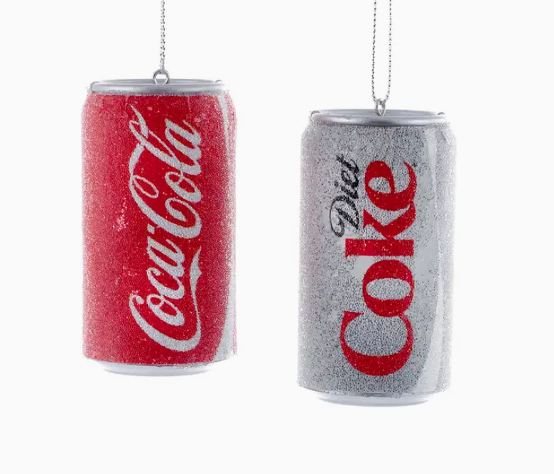 3"Coca-Cola Can Blow Mold Ornament