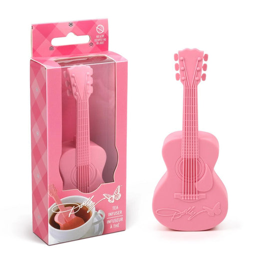 Dolly Parton Pink Guitar Tea Infuser