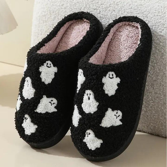 Halloween Themed Mini Ghost Slippers