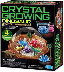 Crystal Growing Dinosaur: Crystal Terrarium DIY STEM Science Kit