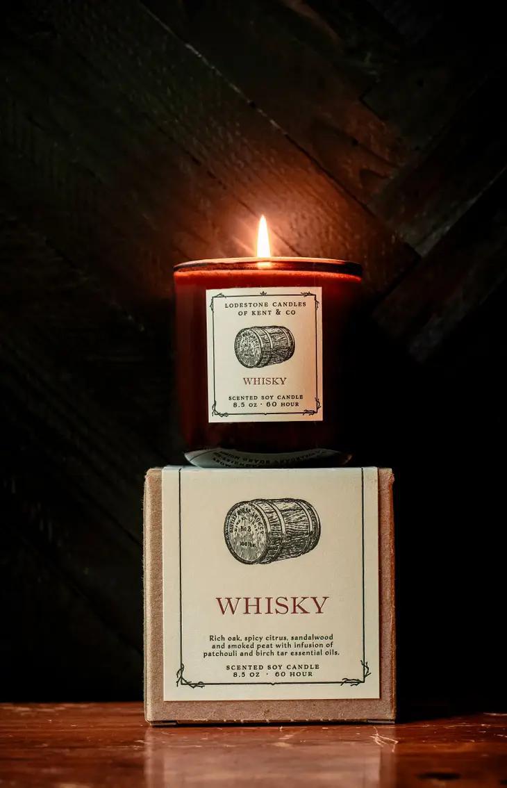 Whisky Luxury Soy Candle