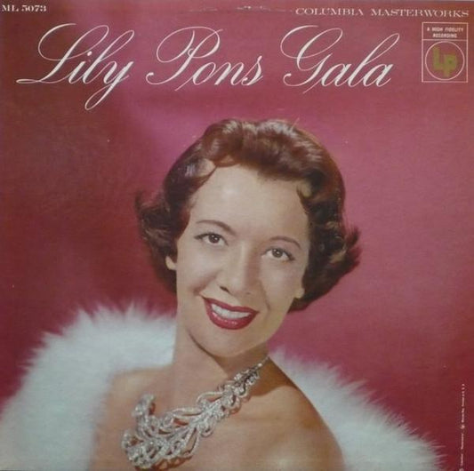 Lily Pons Gala (Music From 16 Great Artists)