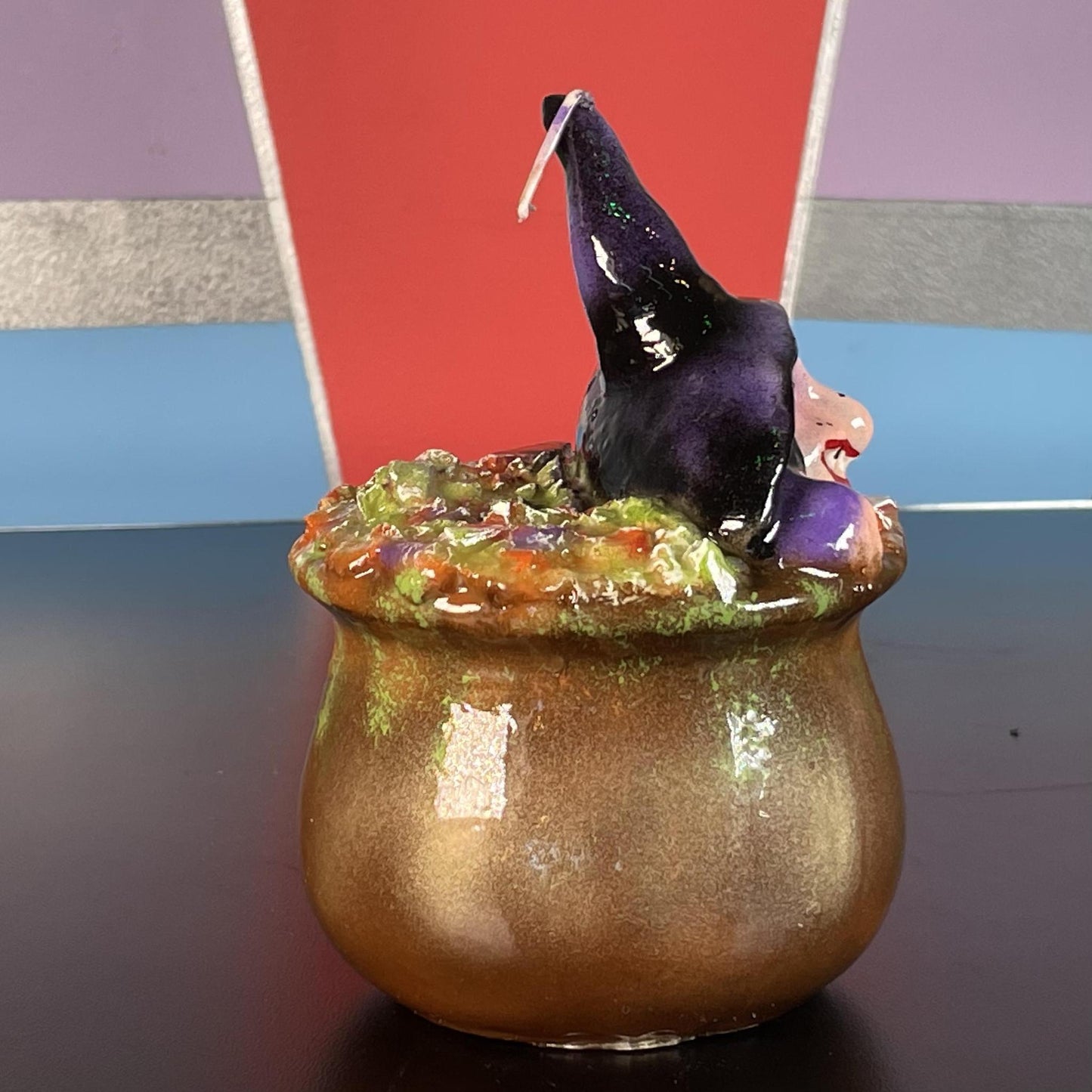 Witch in a Pot Candle