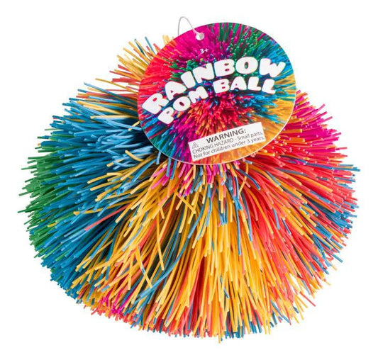 Rainbow Pom Ball