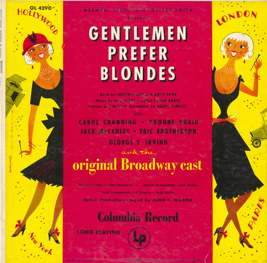 Herman Levin and Oliver Smith present Gentlemen Prefer Blondes