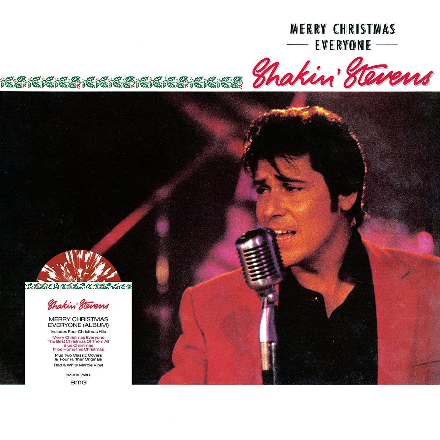 Shakin' Stevens / Merry Christmas Everyone (Red & White Marble)