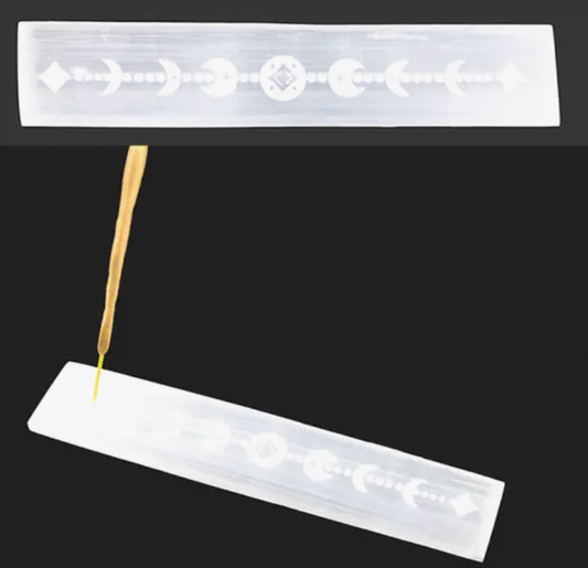 Selenite Incense Burner