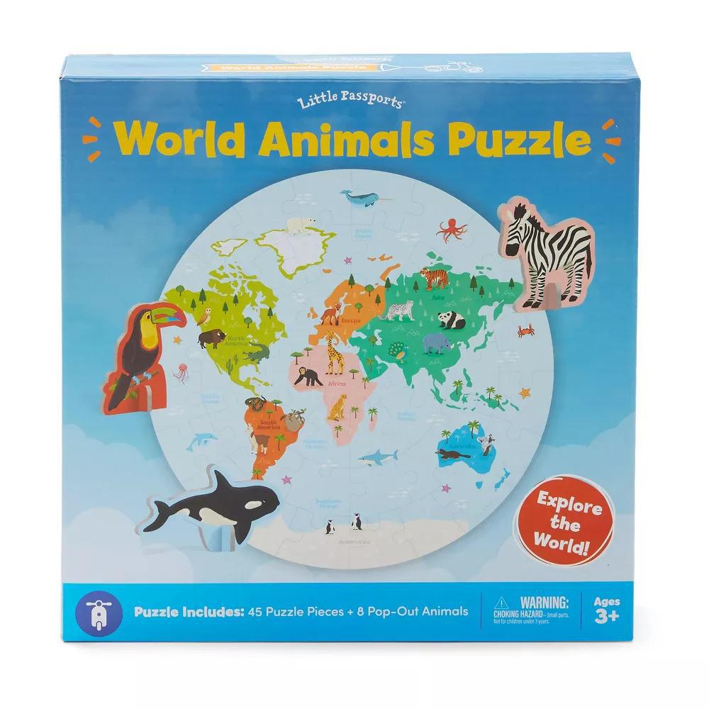 Little Passports World Animal Puzzle