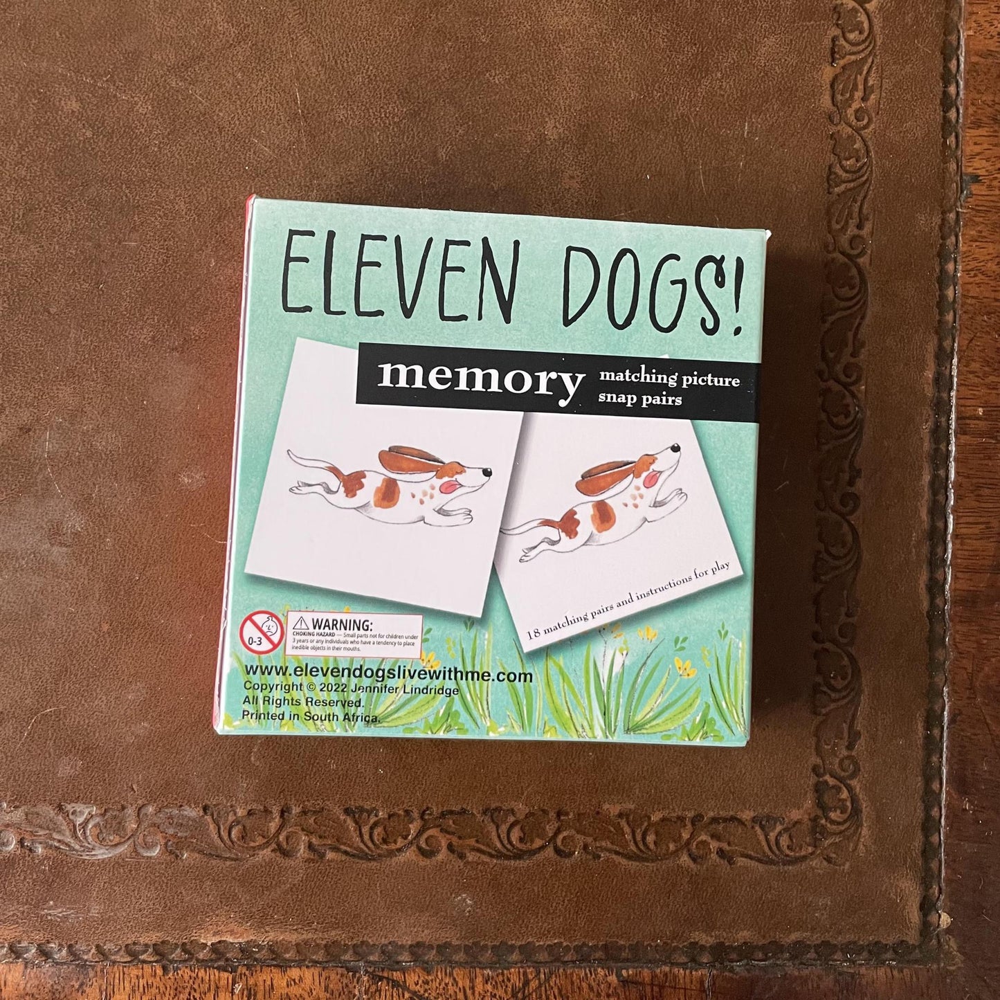 Eleven Dogs! Memory Matching Picture Snap Pairs